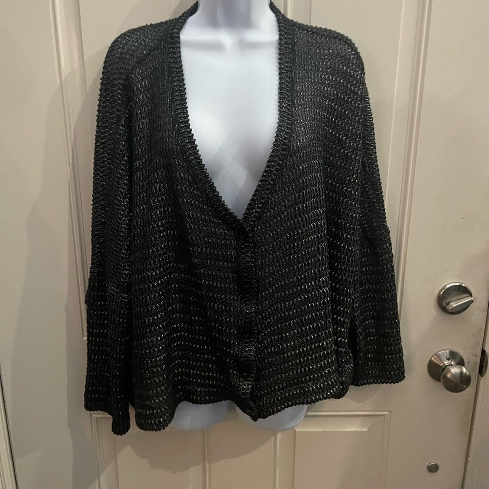 BNWOT Blanque dressy sweater one size. Made in USA.